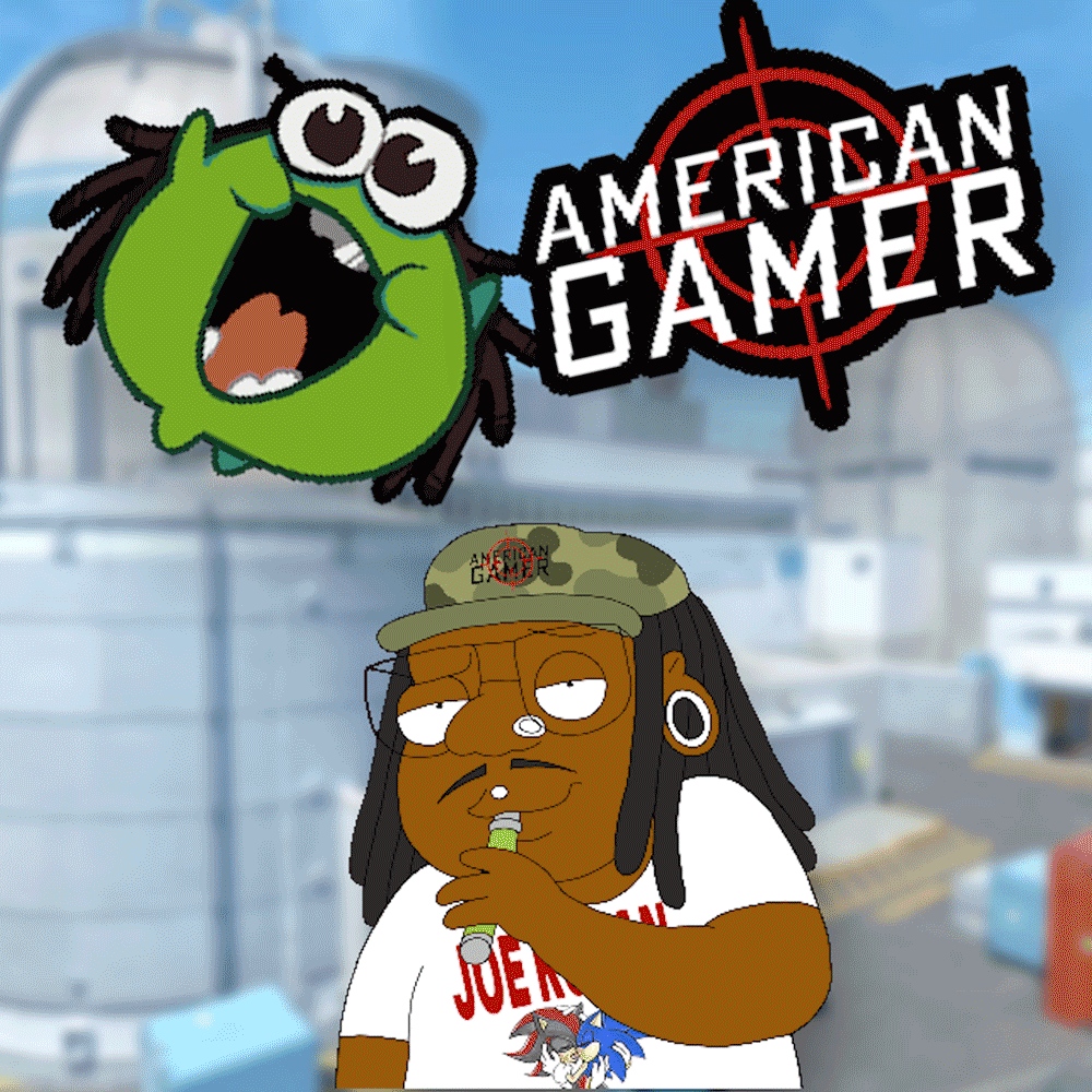 AMERICAN GAMER STICKERS