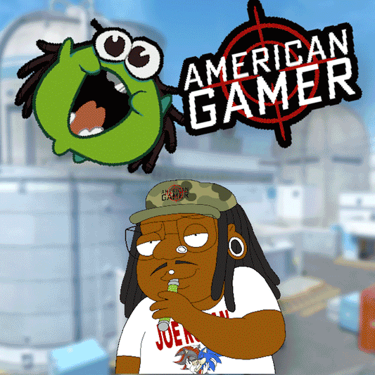 AMERICAN GAMER STICKERS